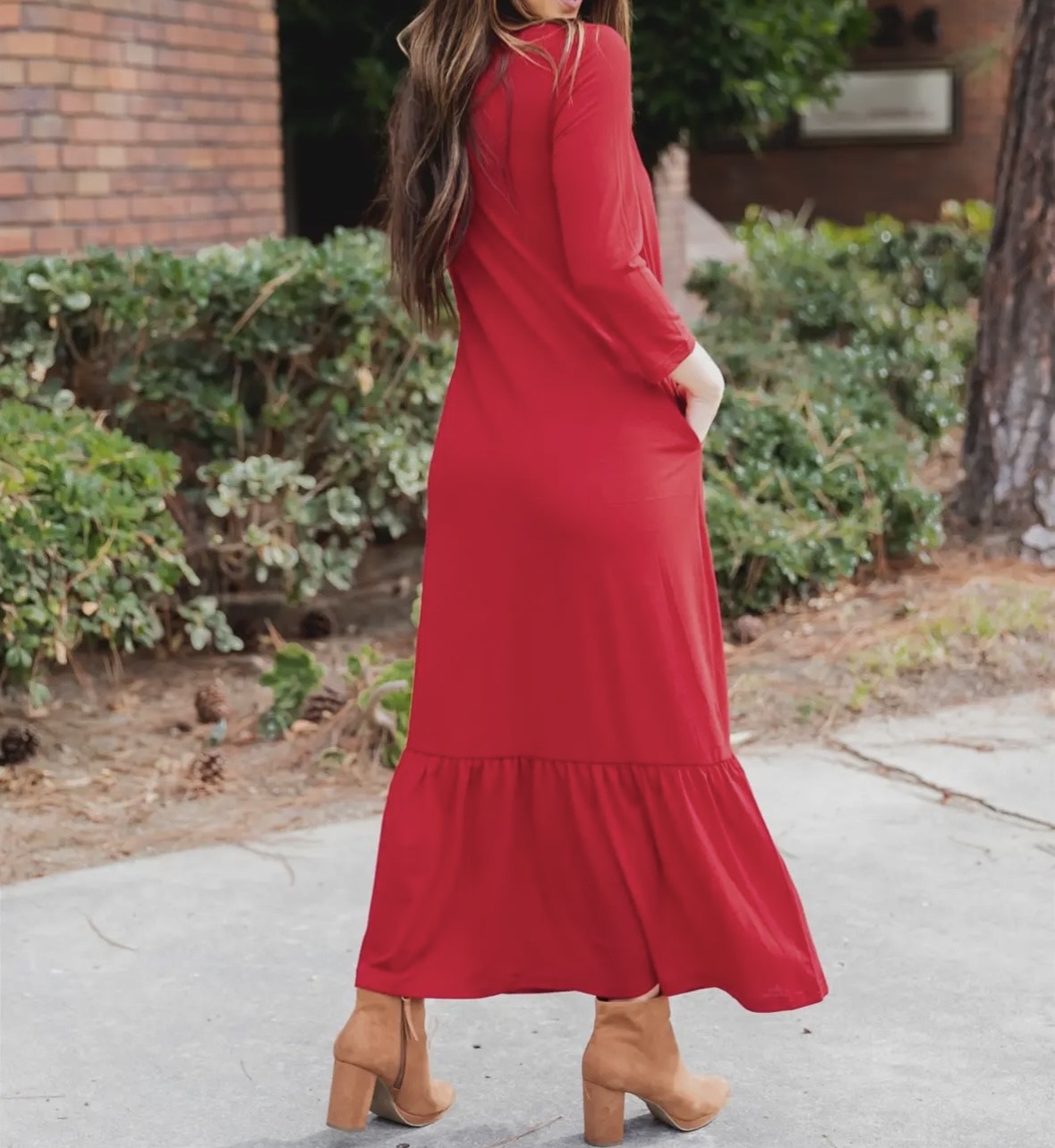 *SALE*
3/4 Sleep Maxi Sander Dress