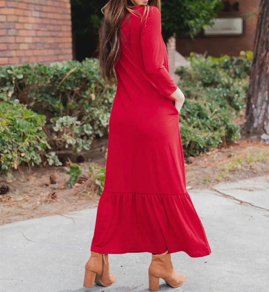 *SALE*  
3/4 Sleep Maxi Sander Dress